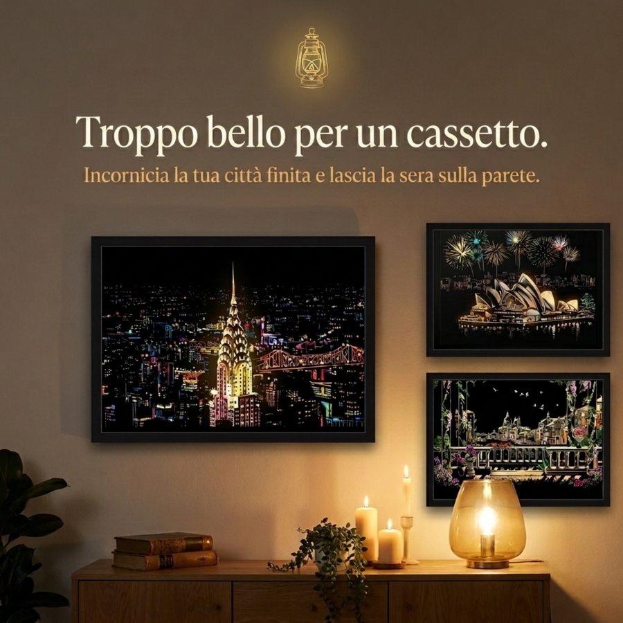 Incorniciata, una città alla volta.