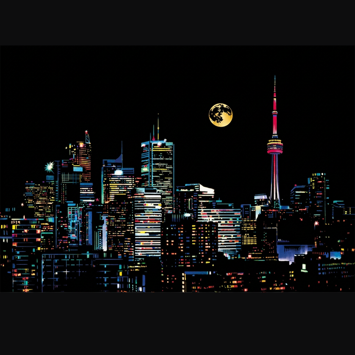 Canada · La foglia d'acero · il disegno finito