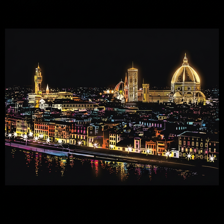 Firenze · Il Duomo · il disegno finito