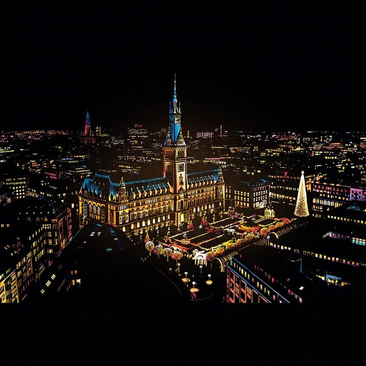Amburgo · Germania · il disegno finito