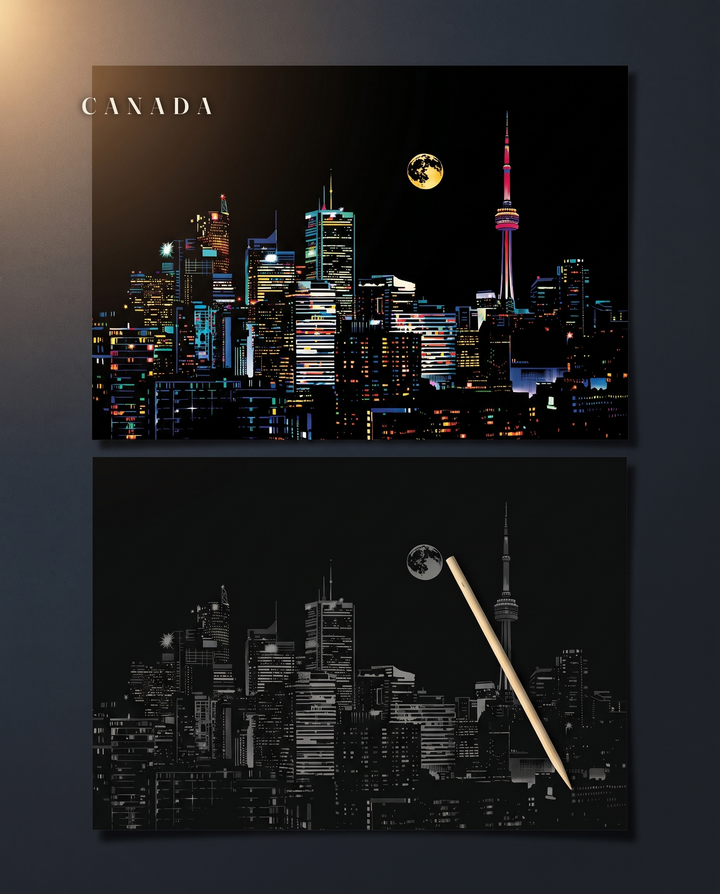 Canada · La foglia d'acero · il disegno finito